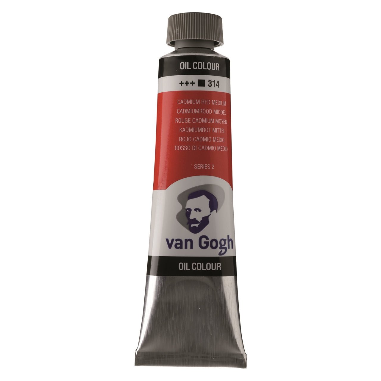 Van Gogh Oil 40ml 314 Cadmium Red Medium - theartshop.com.au