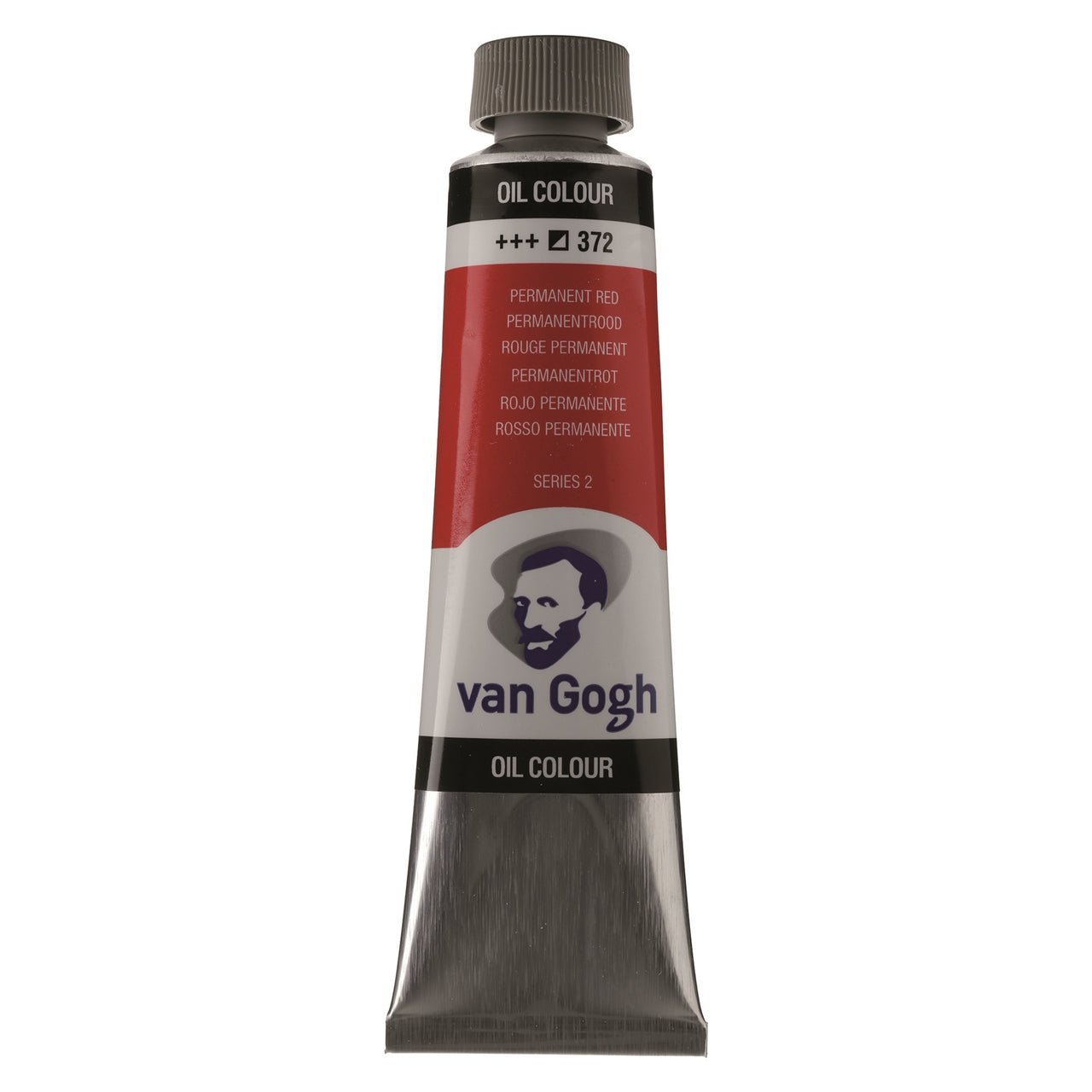 Van Gogh Oil 40ml 372 Permanent Red - theartshop.com.au