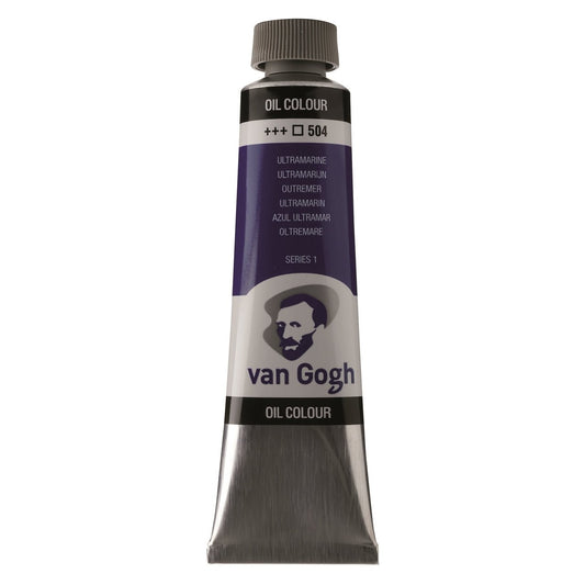 Van Gogh Oil 40ml 504 Ultramarine - theartshop.com.au