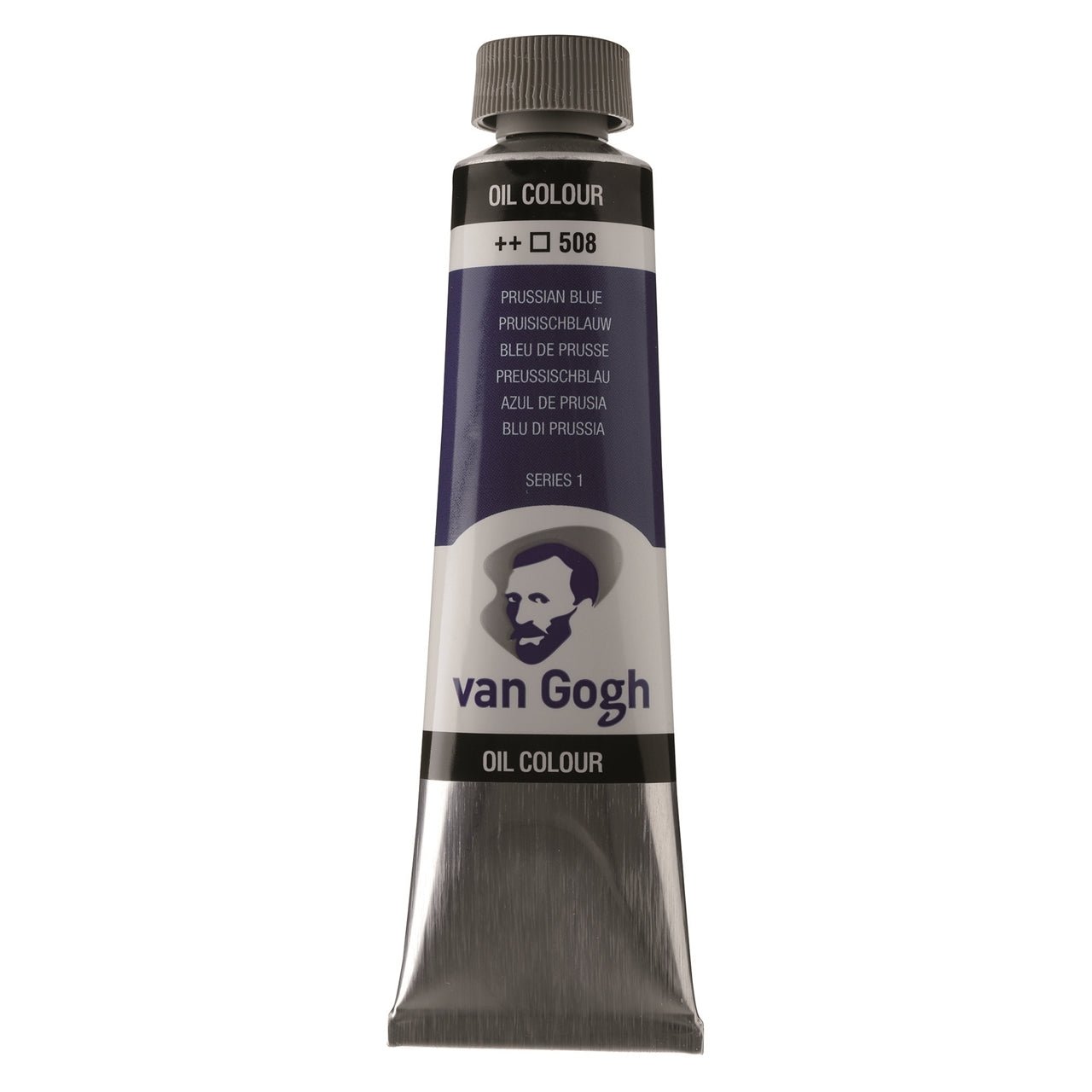 Van Gogh Oil 40ml 508 Prussian Blue - theartshop.com.au