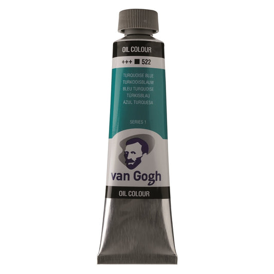 Van Gogh Oil 40ml 522 Turquoise - theartshop.com.au