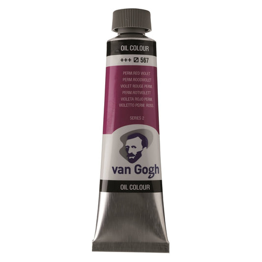 Van Gogh Oil 40ml 567 Permanent Red Violet - theartshop.com.au