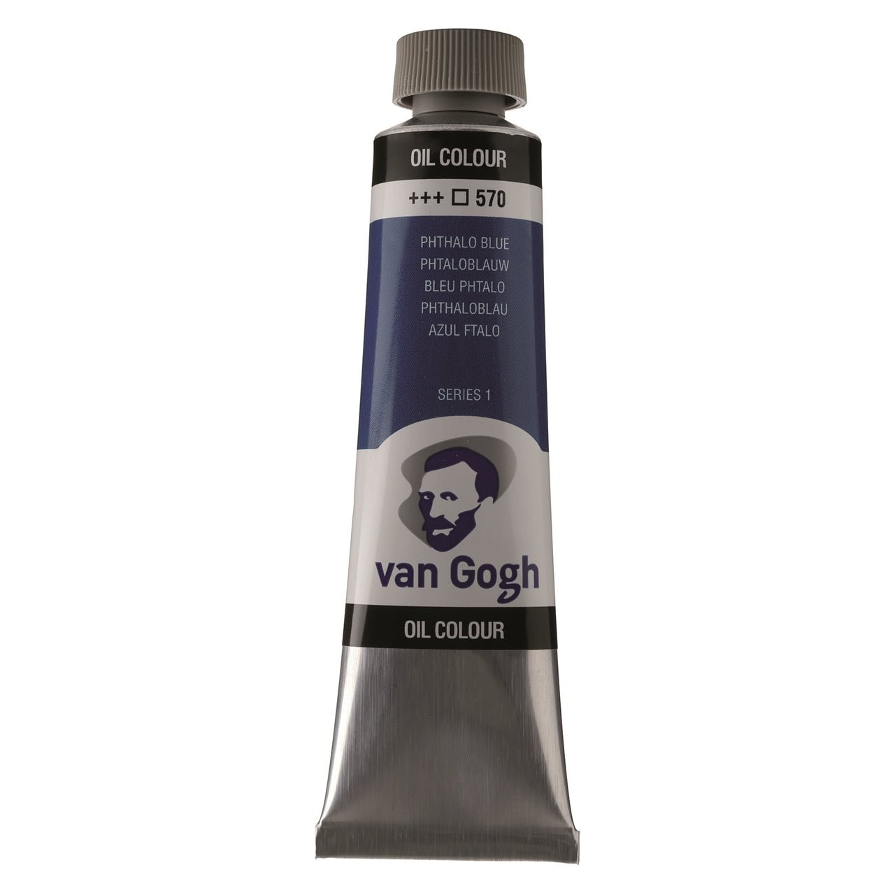 Van Gogh Oil 40ml 570 Phthalo Blue - theartshop.com.au