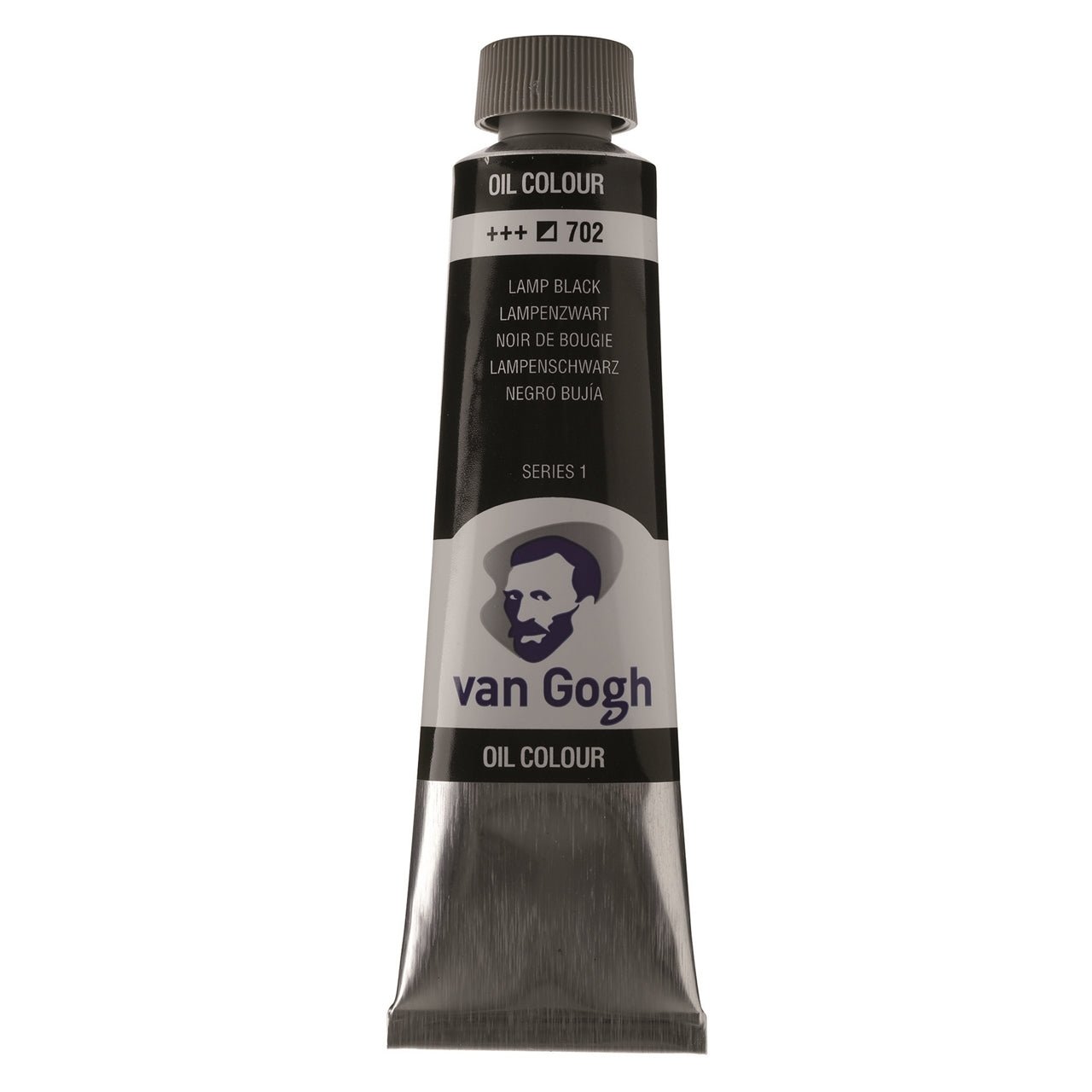 Van Gogh Oil 40ml 702 Lamp Black - theartshop.com.au