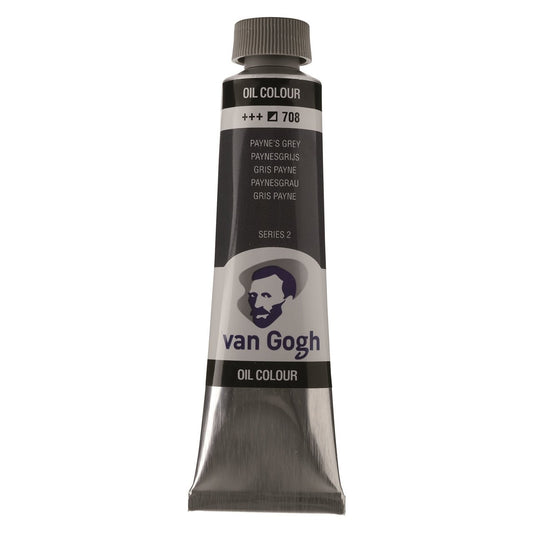 Van Gogh Oil 40ml 708 Payne's Grey - theartshop.com.au