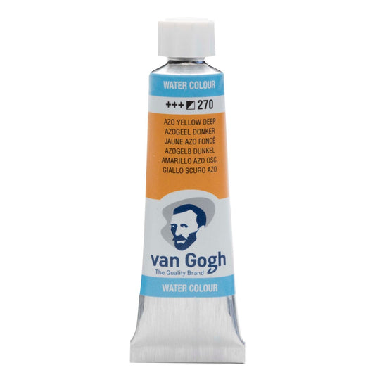 Van Gogh W/C 10ml 270 Azo Yellow Deep - theartshop.com.au
