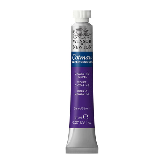 W & N Cotman W/C 8ml Dioxazine Purple - theartshop.com.au