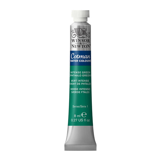 W & N Cotman W/C 8ml Intense Phthalo Green - theartshop.com.au