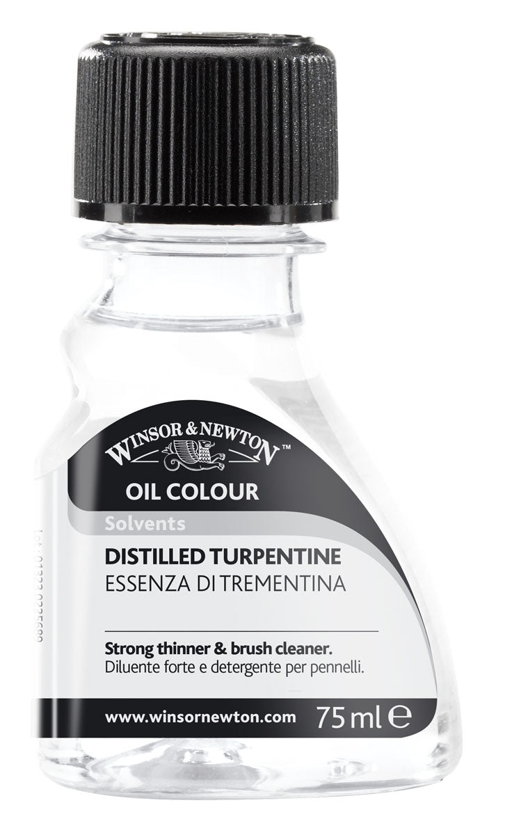 W & N English Distilled Turpentine 75ml - theartshop.com.au