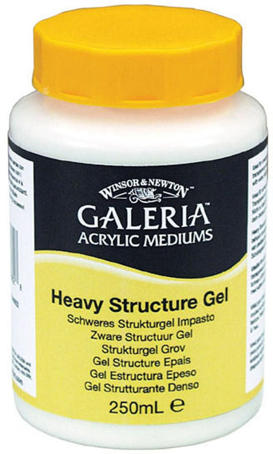 W & N Galeria Acrylic 250ml Heavy Structure Gel - theartshop.com.au