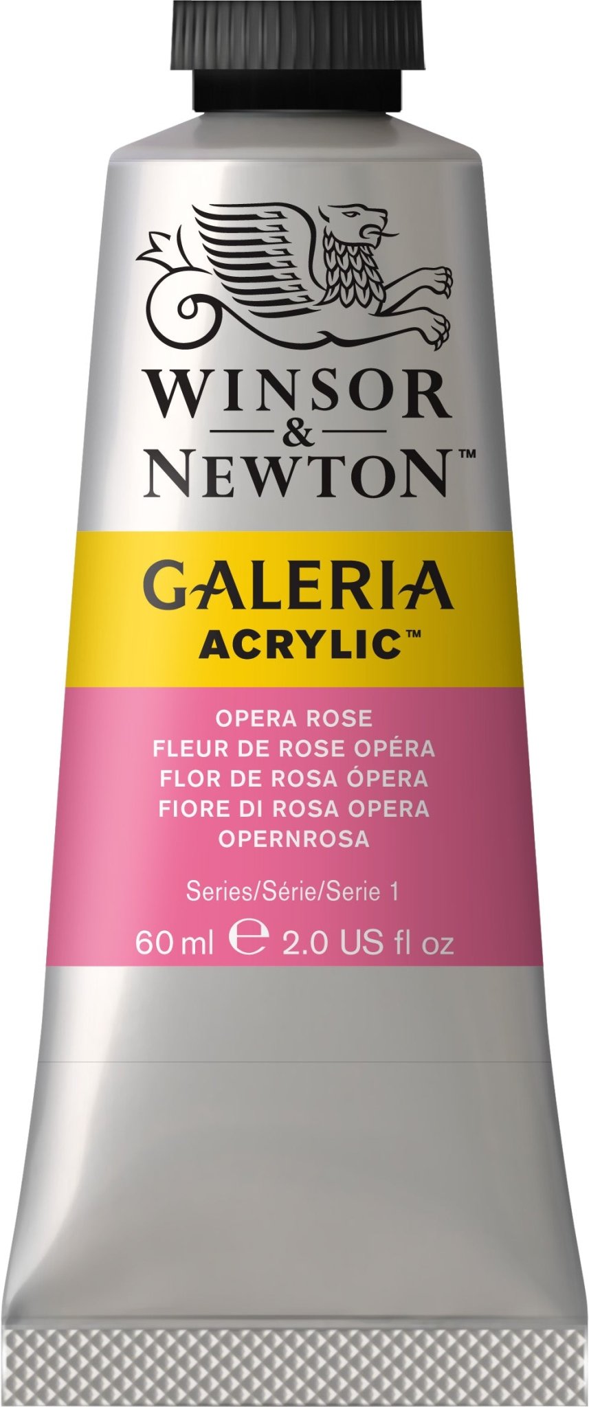 W & N Galeria Acrylic 60ml Opera Rose - theartshop.com.au