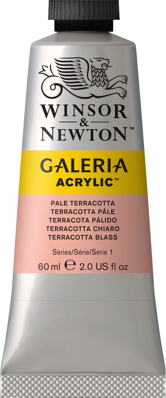 W & N Galeria Acrylic 60ml Pale Terracotta - theartshop.com.au