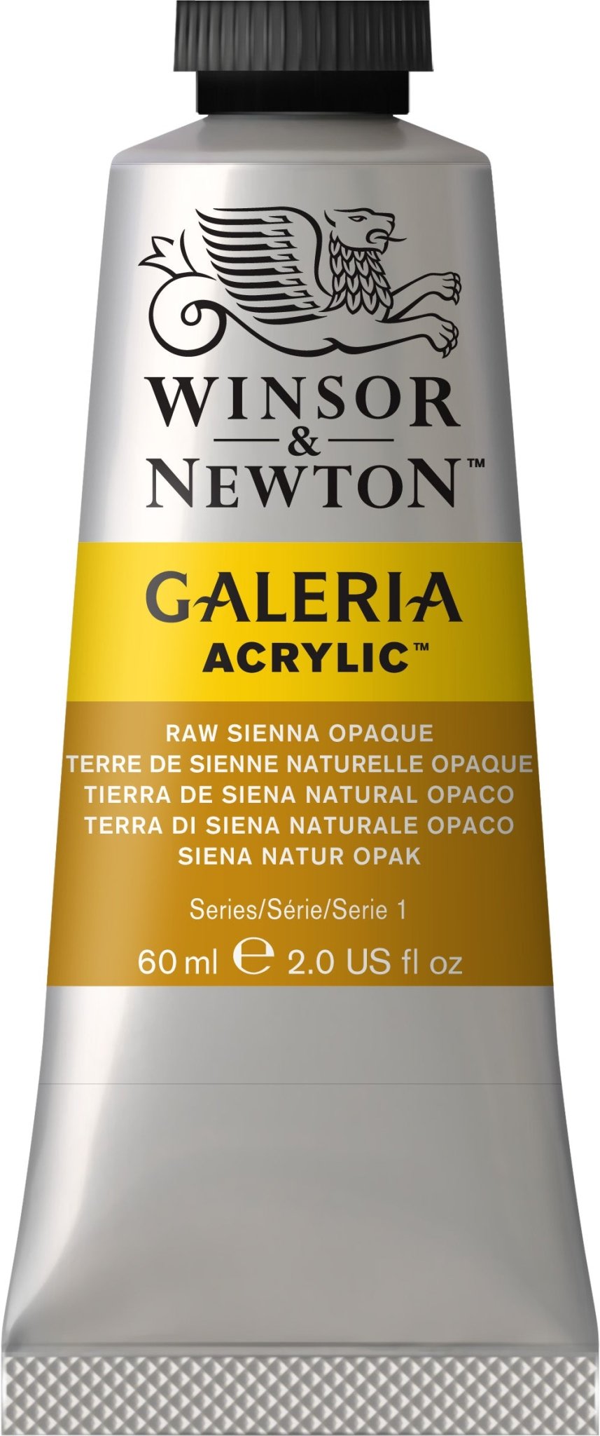 W & N Galeria Acrylic 60ml Raw Sienna Opaque - theartshop.com.au