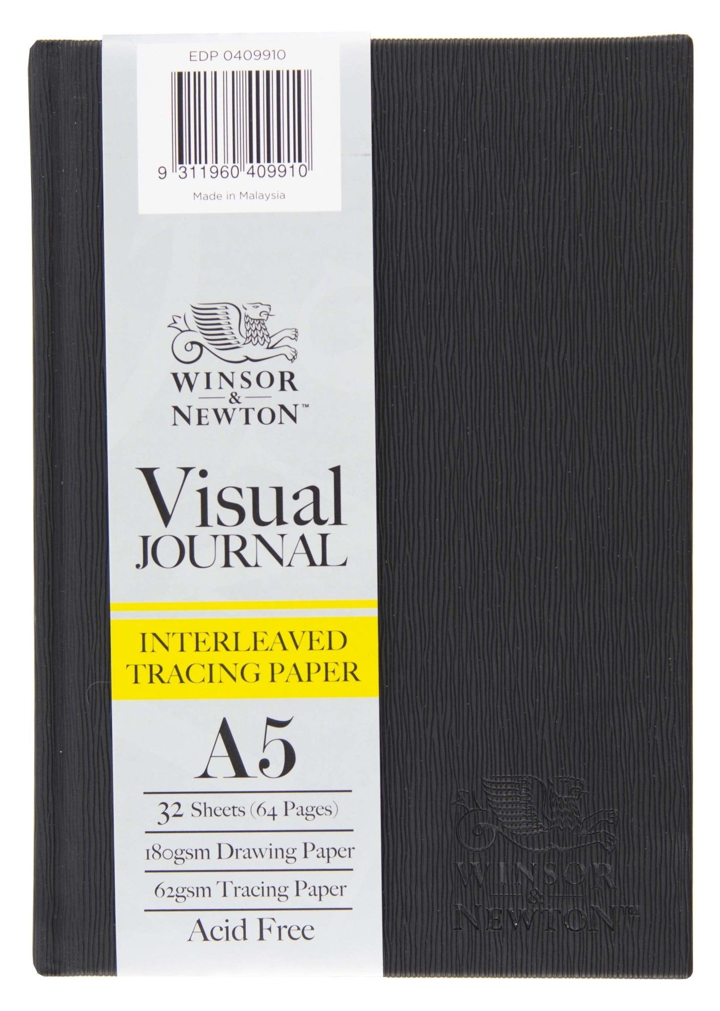 W & N Interleaved Tracing Paper Visual Journal A5 - theartshop.com.au