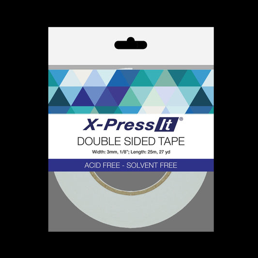 X Press It Double Sided Tape 3mm x 25m - theartshop.com.au
