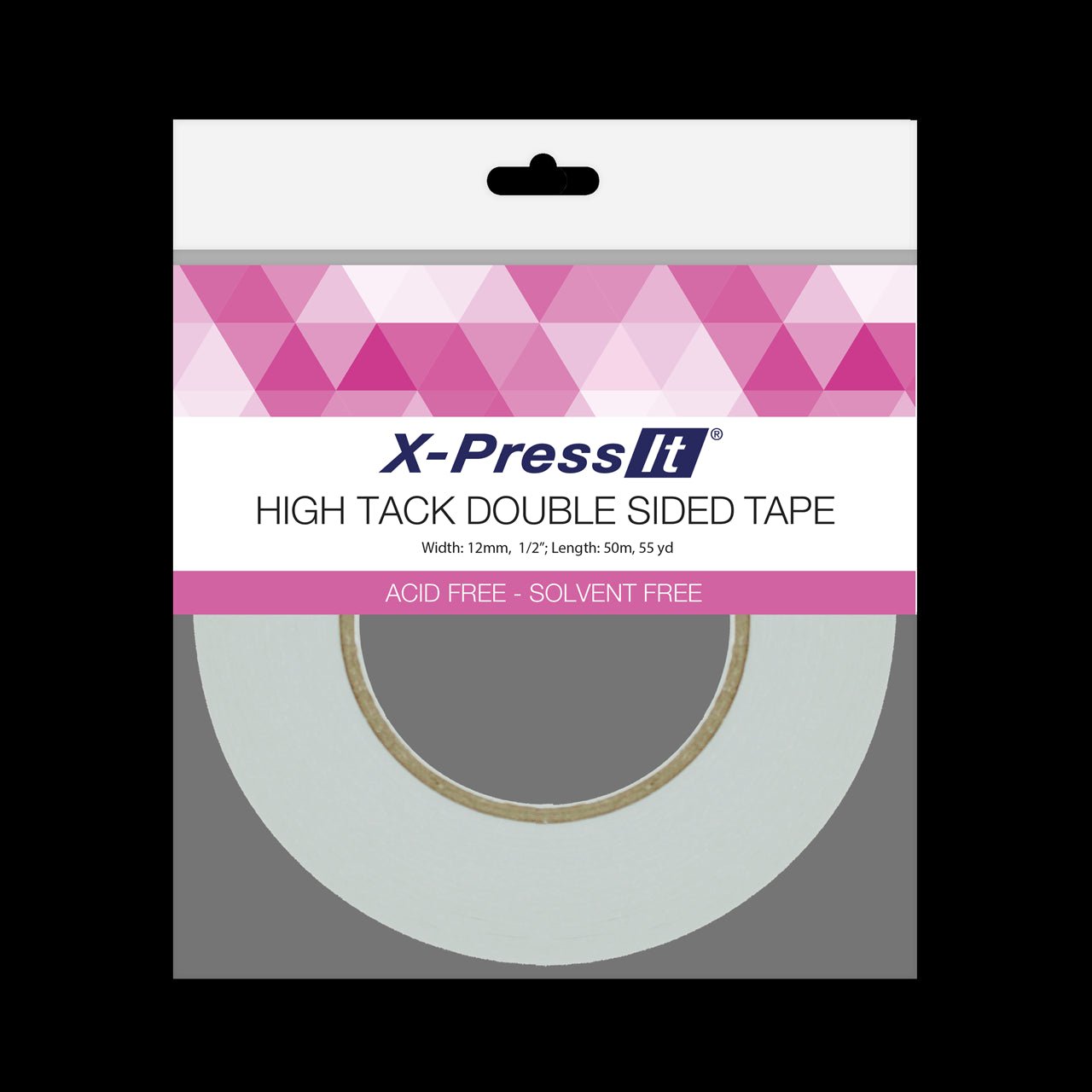 X-Press It High Tack Double Sided Tape 12mm x 50m - theartshop.com.au